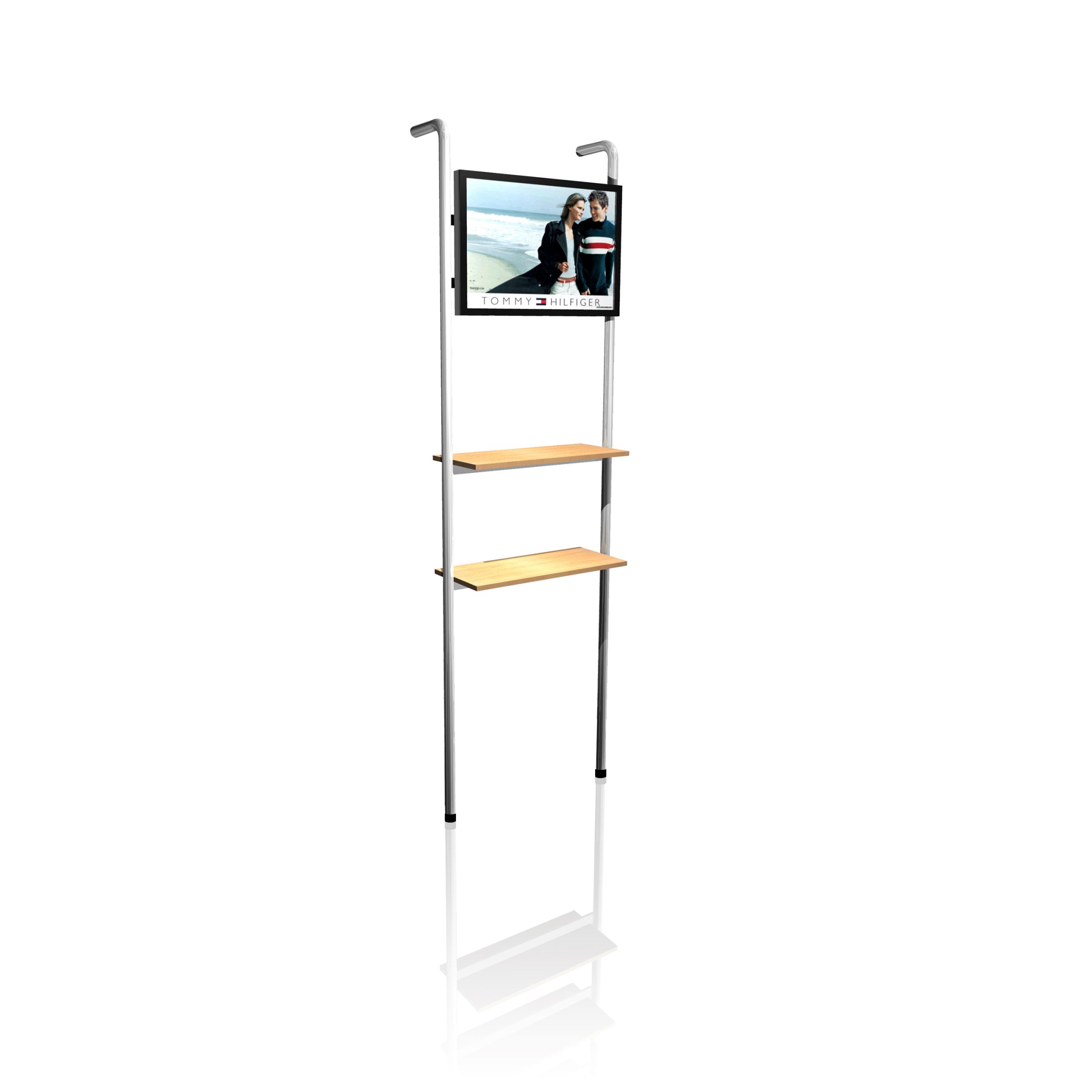 TV Stand with Shelves for EZ-Tube