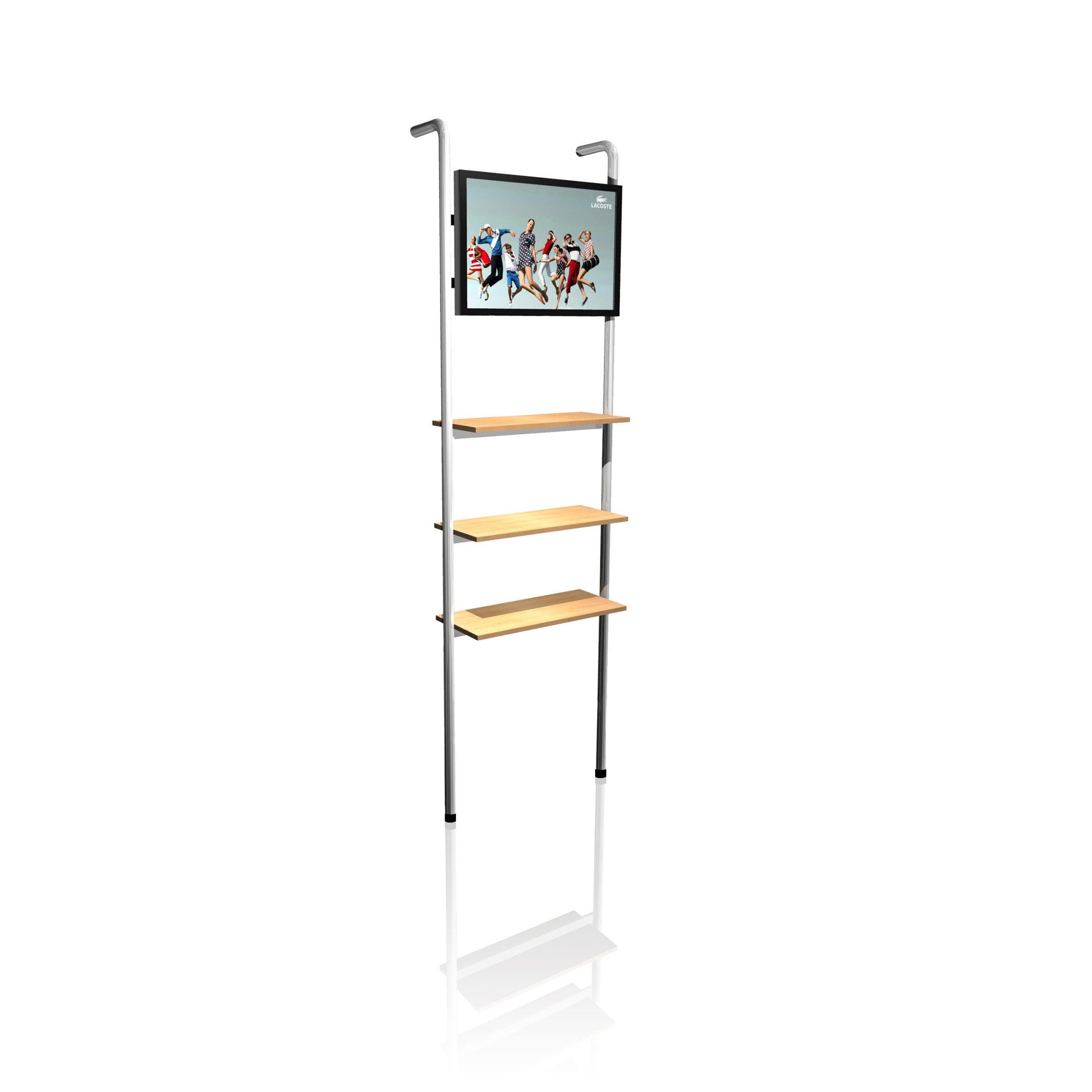 TV Stand with Shelves for EZ-Tube - Image 2